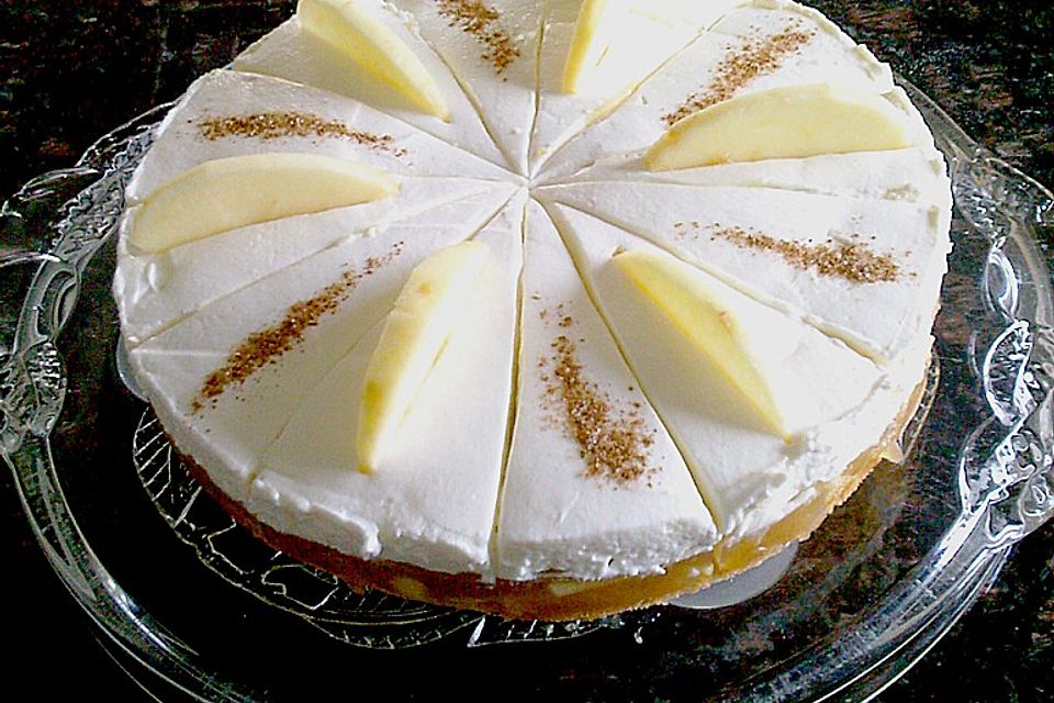 Butterkeks - Apfel - Joghurt - Torte