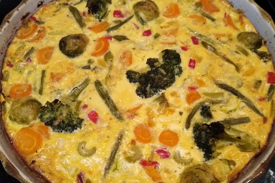 Gemüse - Quiche