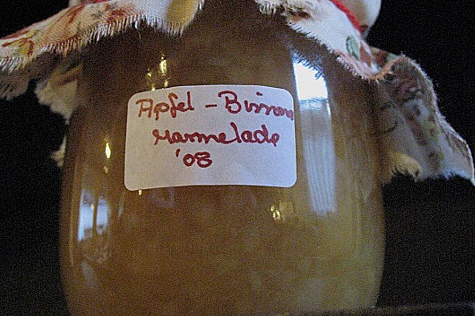 Apfel - Birnen - Marmelade