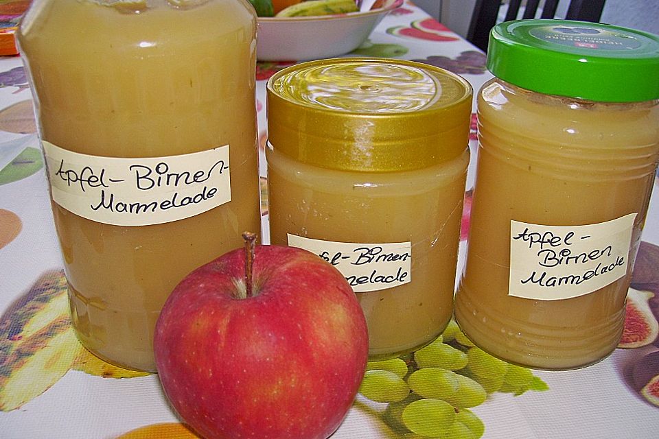 Apfel - Birnen - Marmelade