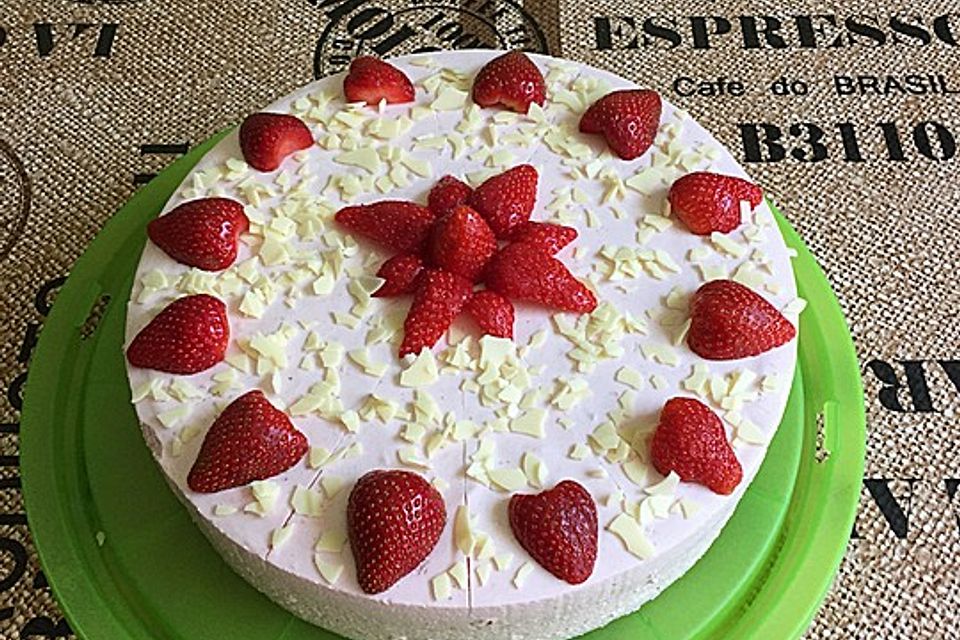 Schmand - Erdbeerkuchen