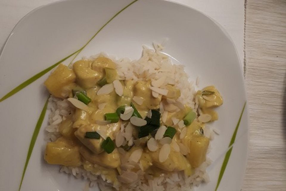 Ananas - Hühnchen - Curry