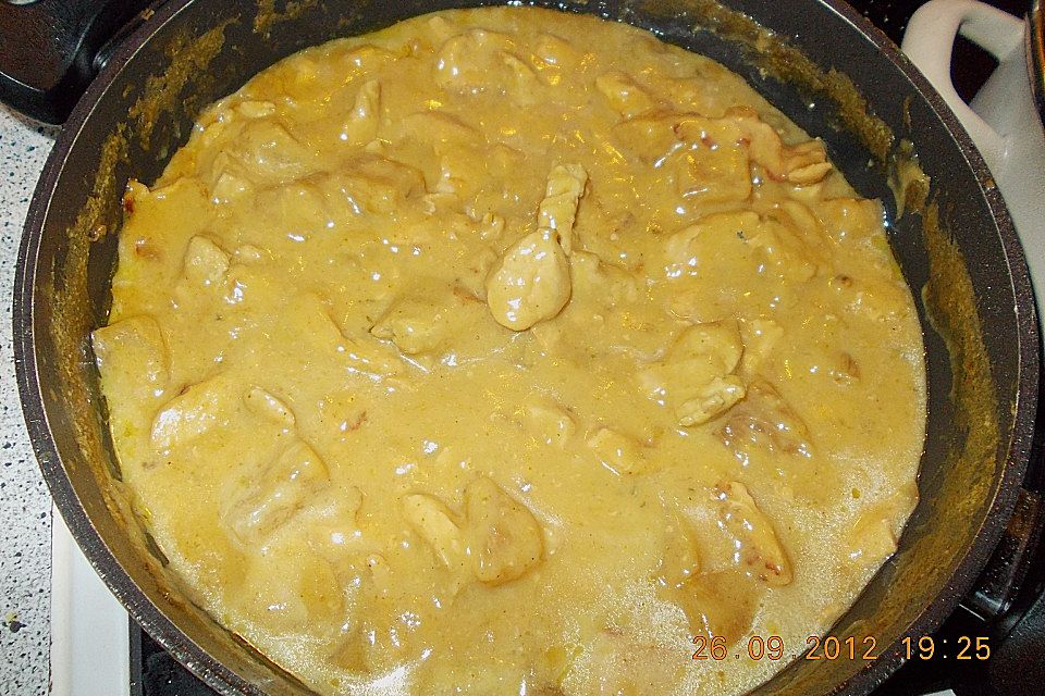 Ananas - Hühnchen - Curry