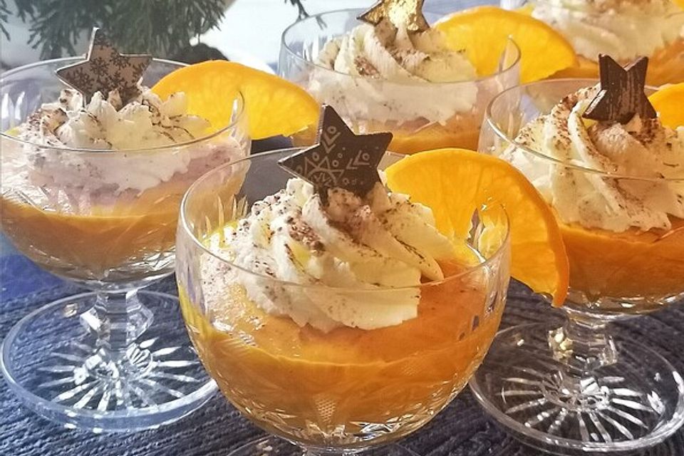 Kürbis-Grieß-Dessert