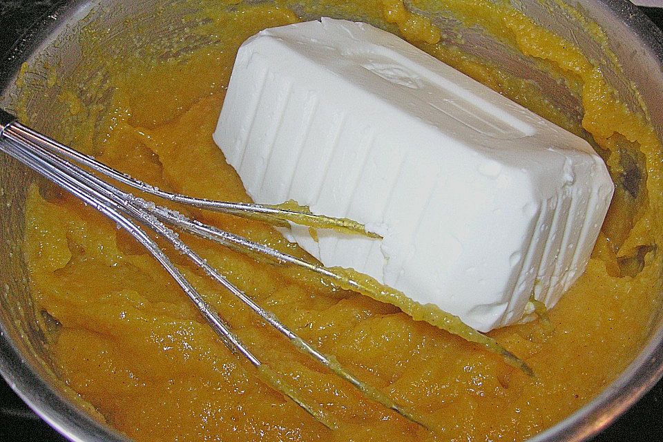 Kürbis-Grieß-Dessert