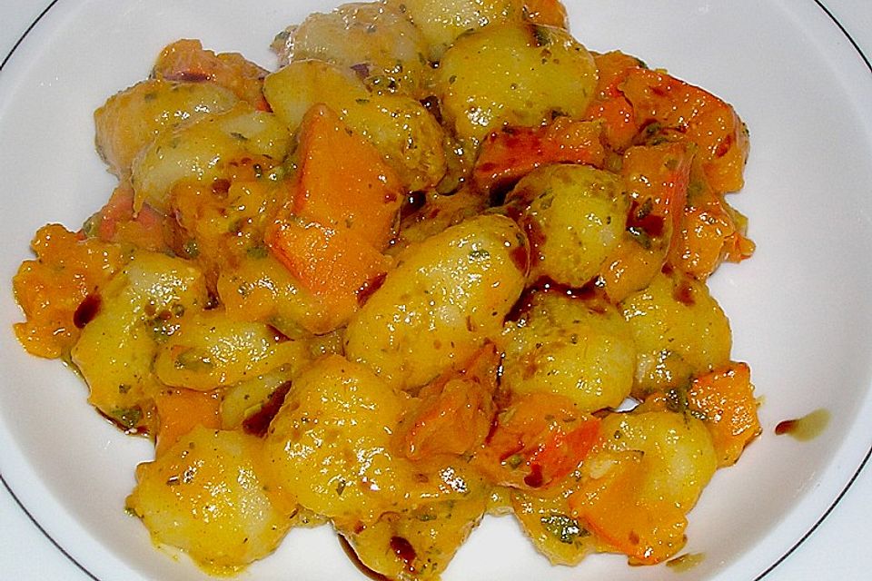 Kürbis - Gnocchi