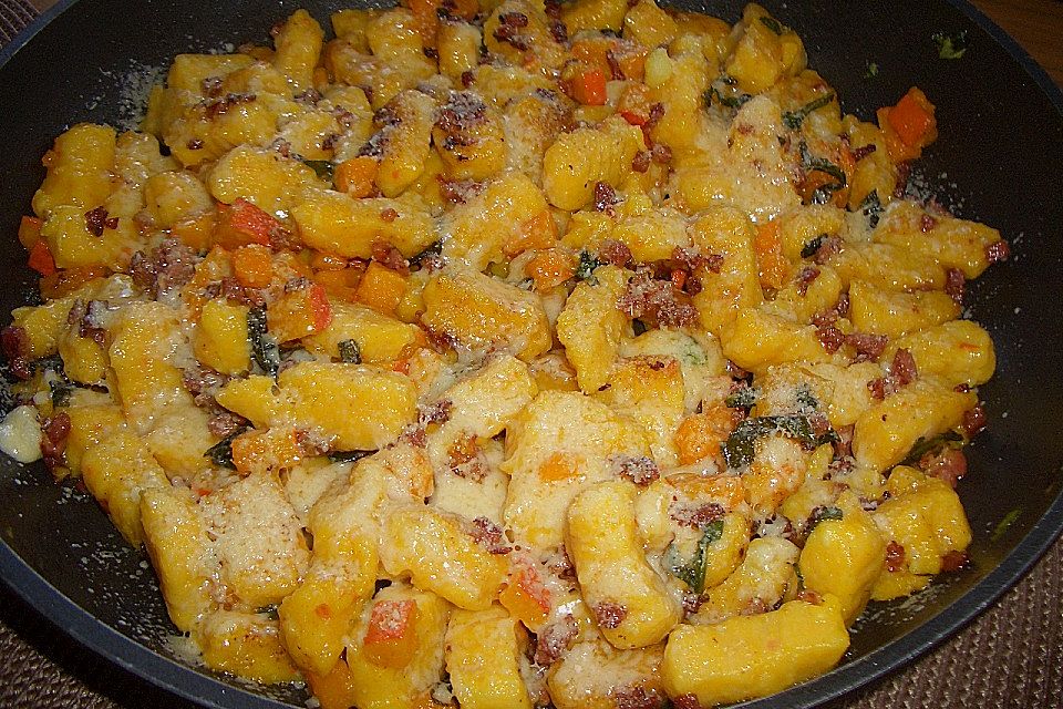 Kürbis - Gnocchi