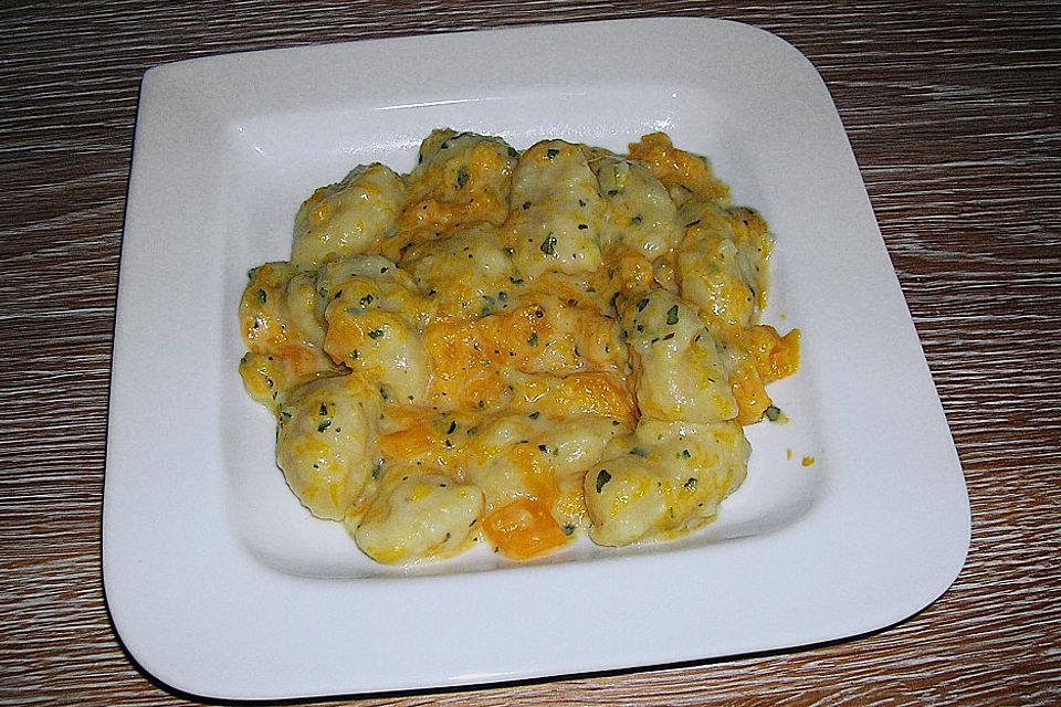 Kürbis - Gnocchi