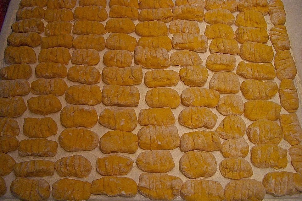 Kürbis - Gnocchi