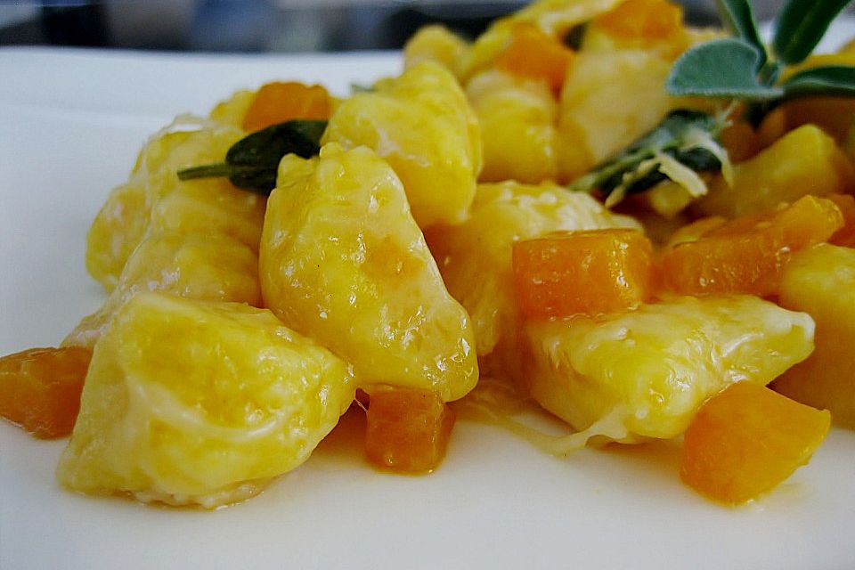 Kürbis - Gnocchi