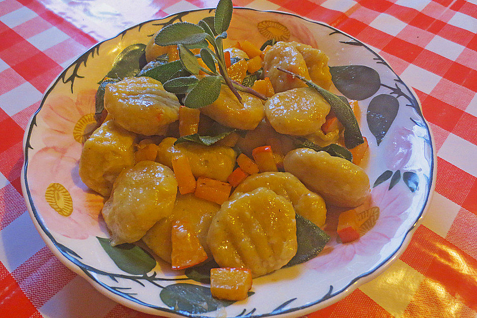 Kürbis - Gnocchi