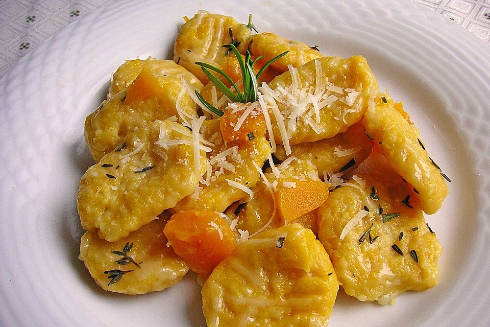 Kürbis - Gnocchi