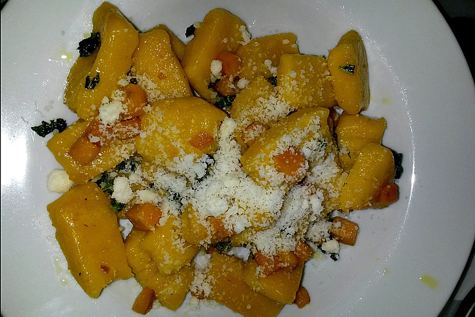 Kürbis - Gnocchi