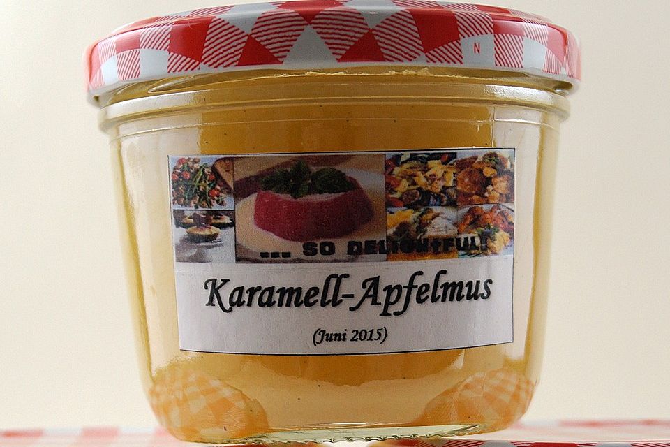 Karamell - Apfelmus