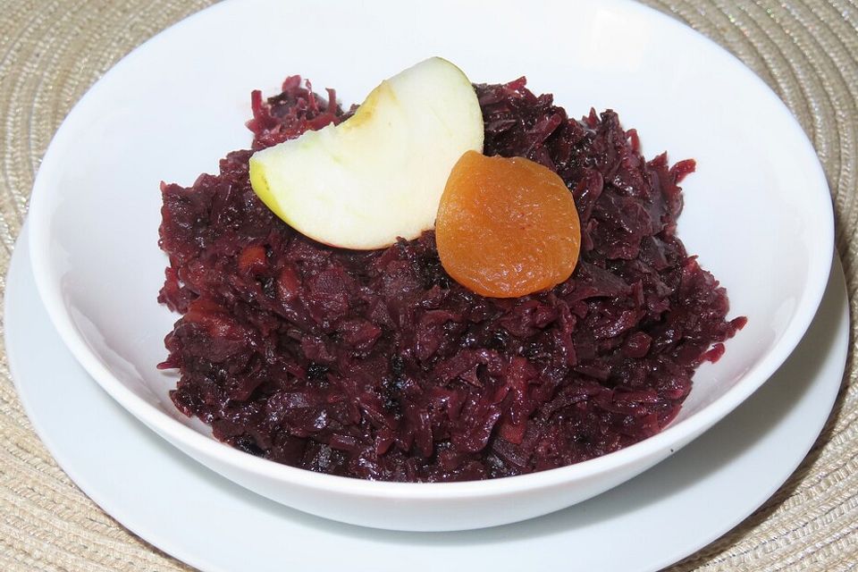 Weihnachtlicher Würzrotkohl