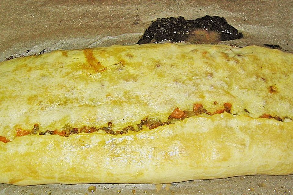 Weinteig - Kürbisstrudel