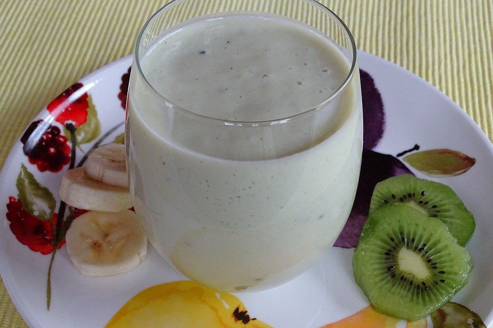 Bananen - Kiwi - Powershake