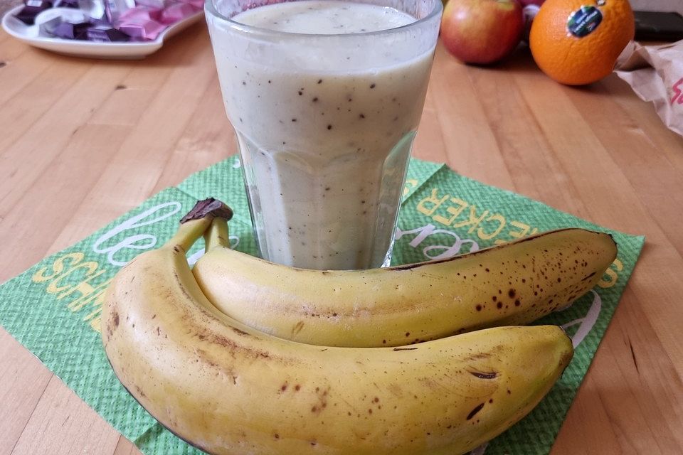 Bananen - Kiwi - Powershake