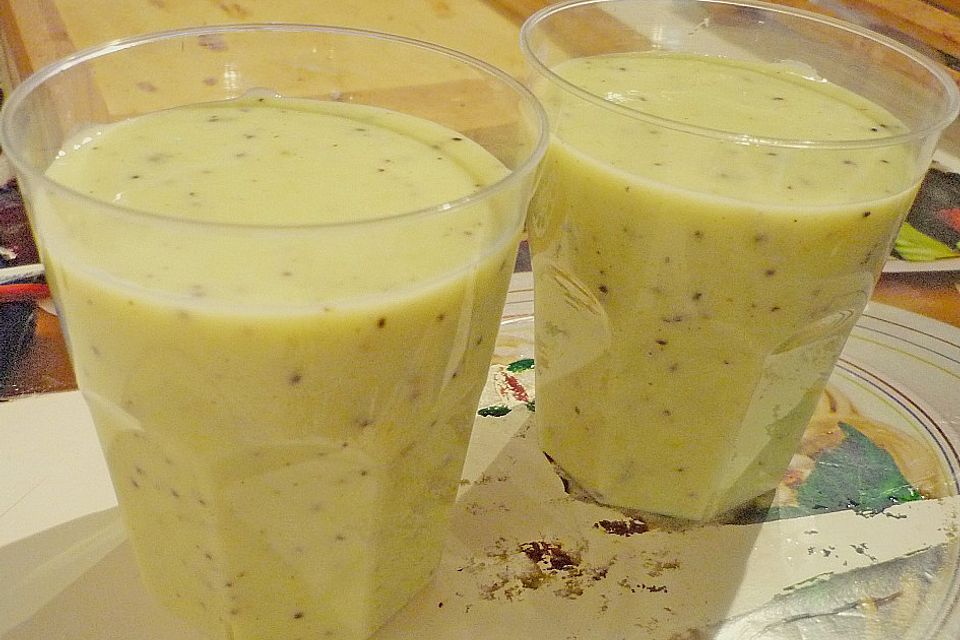 Bananen - Kiwi - Powershake