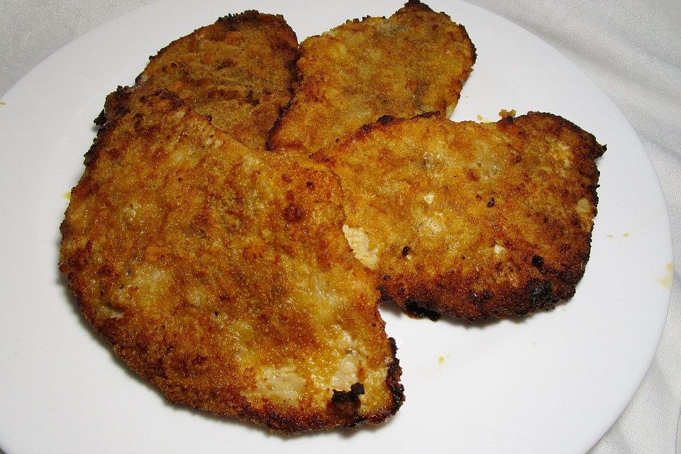 Schnitzel aus dem Backofen