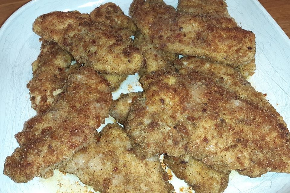 Schnitzel aus dem Backofen