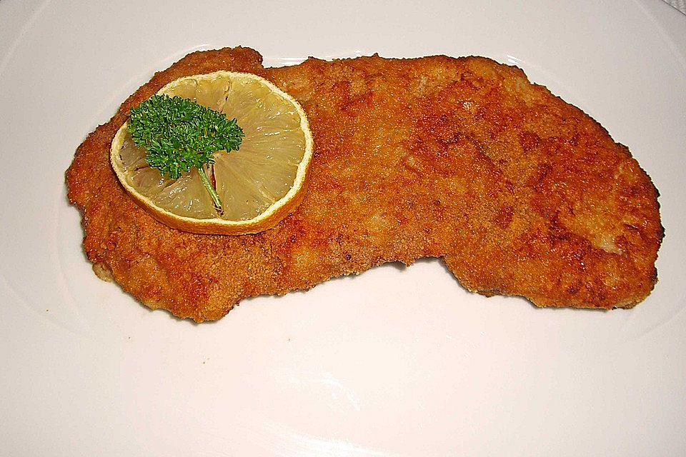 Schnitzel aus dem Backofen