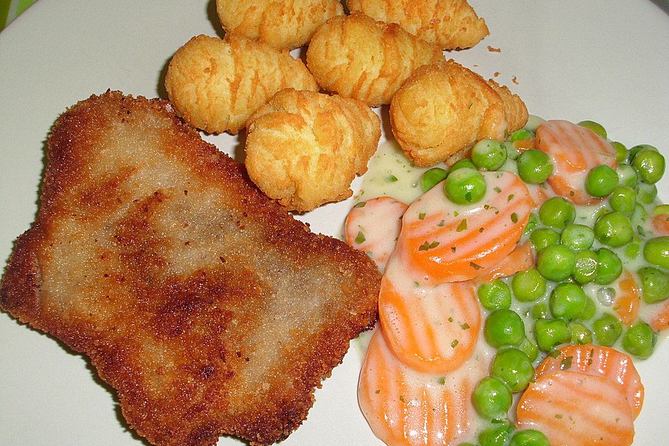 Schnitzel aus dem Backofen