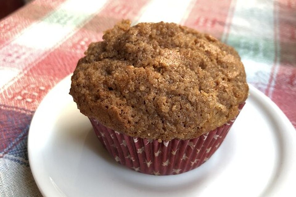 Apfelmuffins mit Zimtkruste