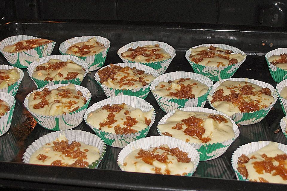 Apfelmuffins mit Zimtkruste