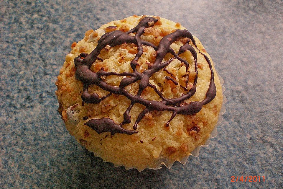 Apfelmuffins mit Zimtkruste