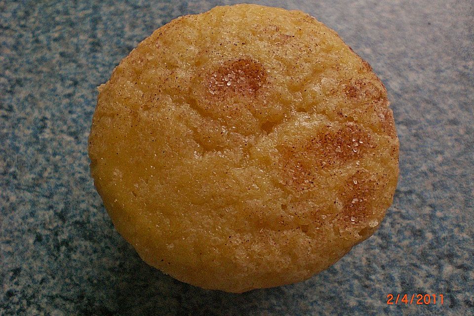 Apfelmuffins mit Zimtkruste