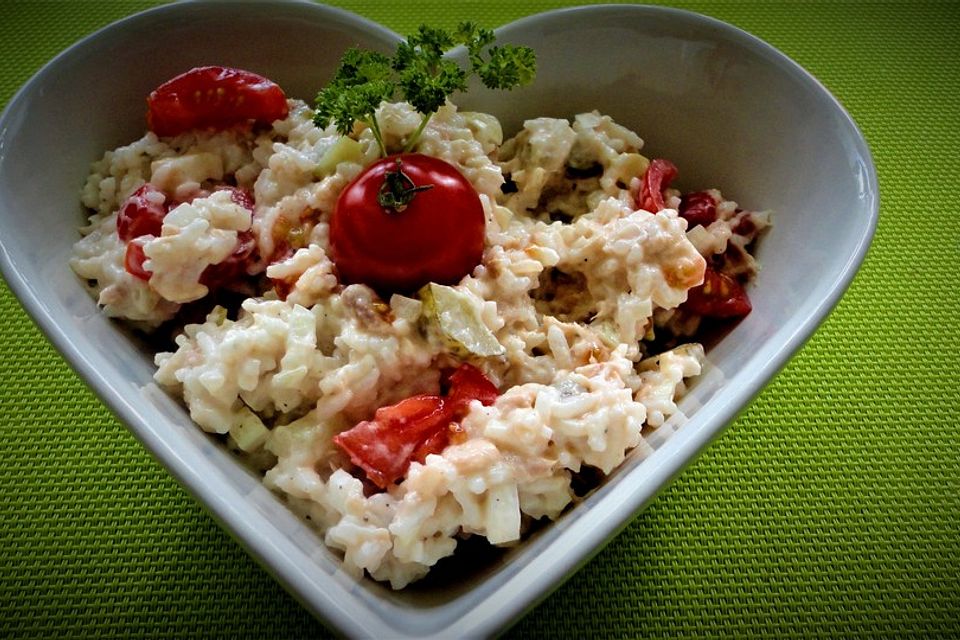 Thunfisch - Reis - Salat