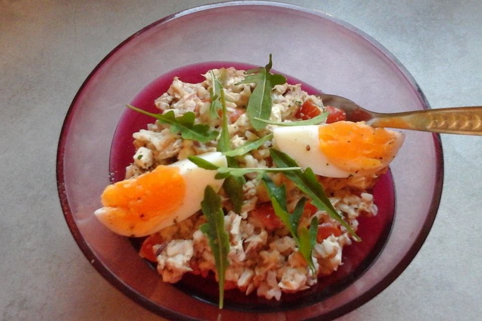 Thunfisch - Reis - Salat