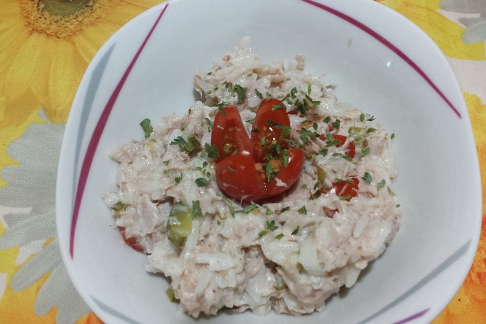 Thunfisch - Reis - Salat