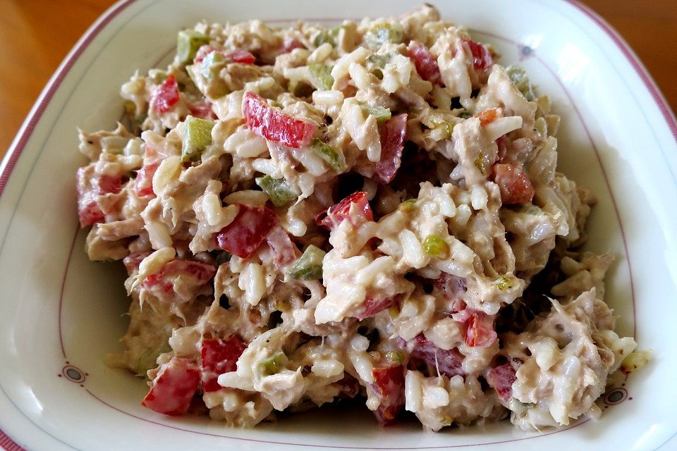 Thunfisch - Reis - Salat