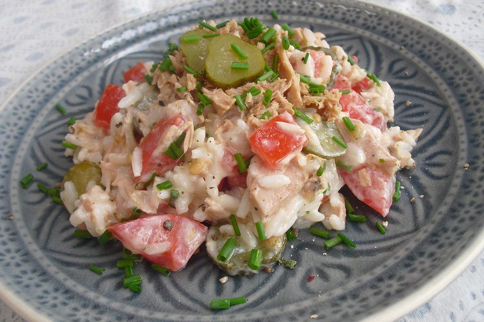 Thunfisch - Reis - Salat