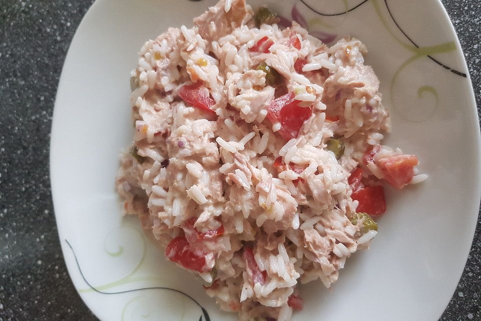 Thunfisch - Reis - Salat