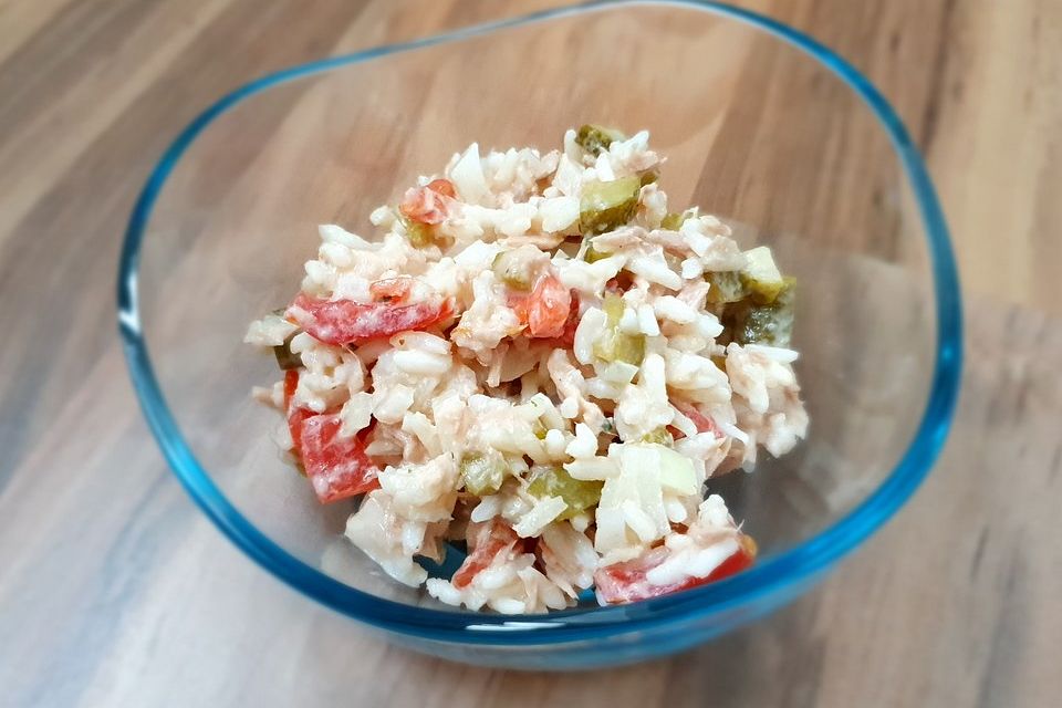 Thunfisch - Reis - Salat