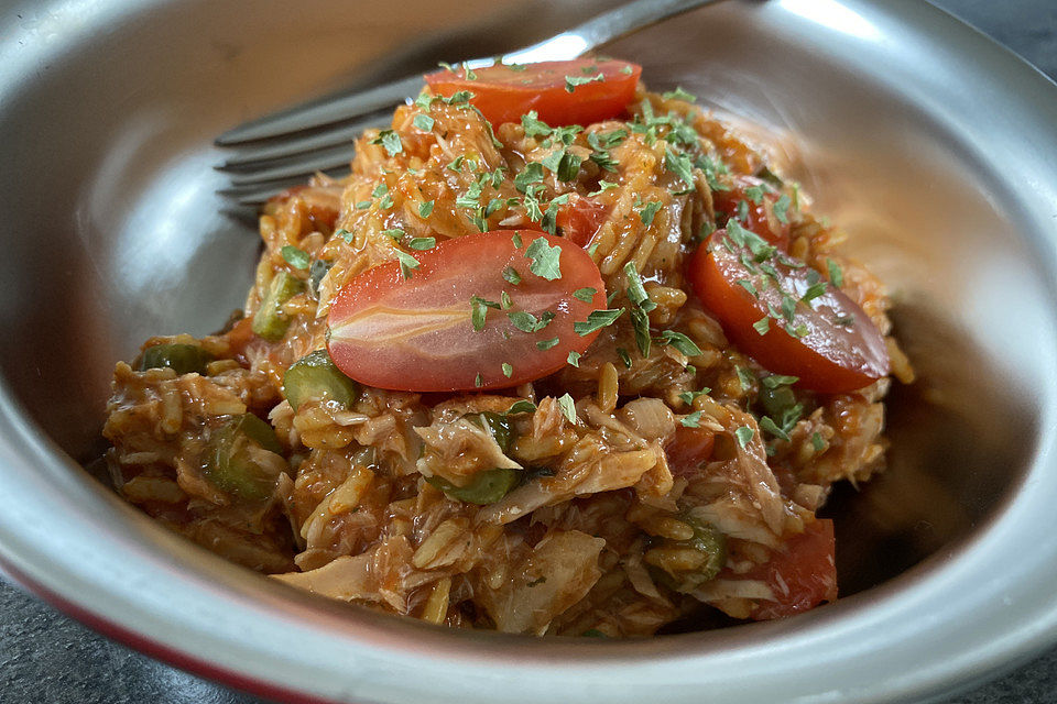 Thunfisch - Reis - Salat