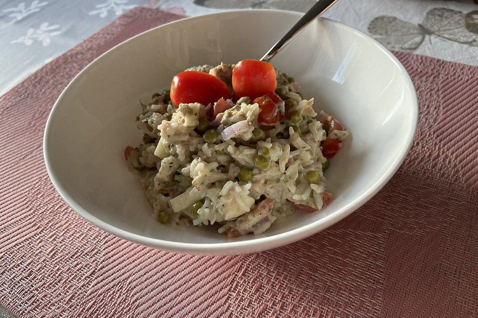 Thunfisch - Reis - Salat