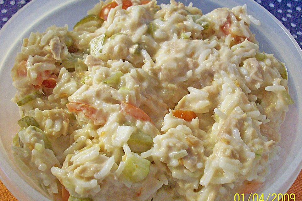 Thunfisch - Reis - Salat