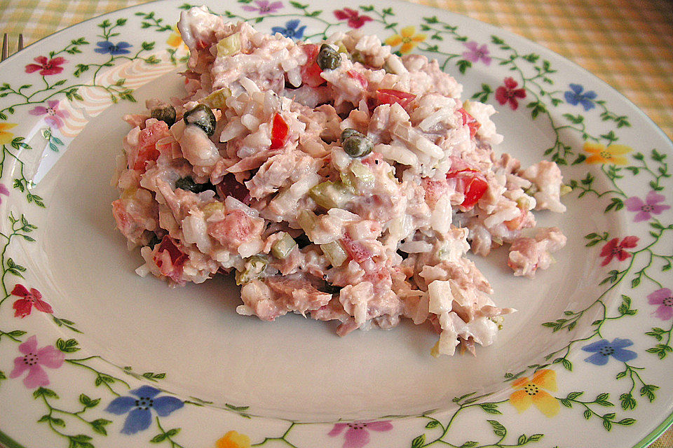 Thunfisch - Reis - Salat