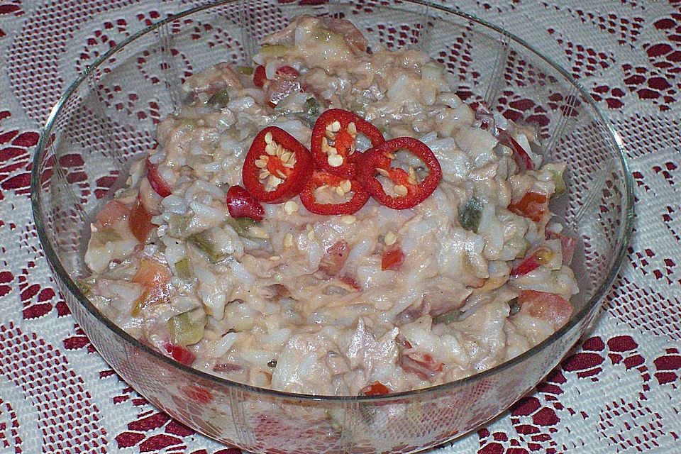 Thunfisch - Reis - Salat