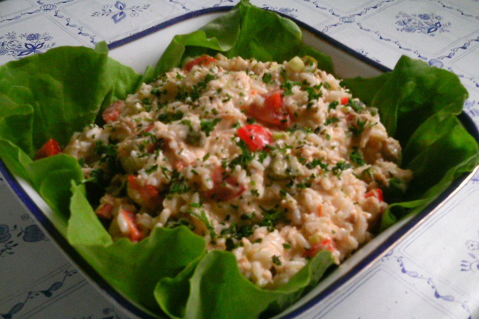 Thunfisch - Reis - Salat