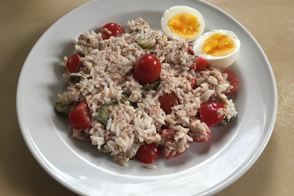 Thunfisch - Reis - Salat