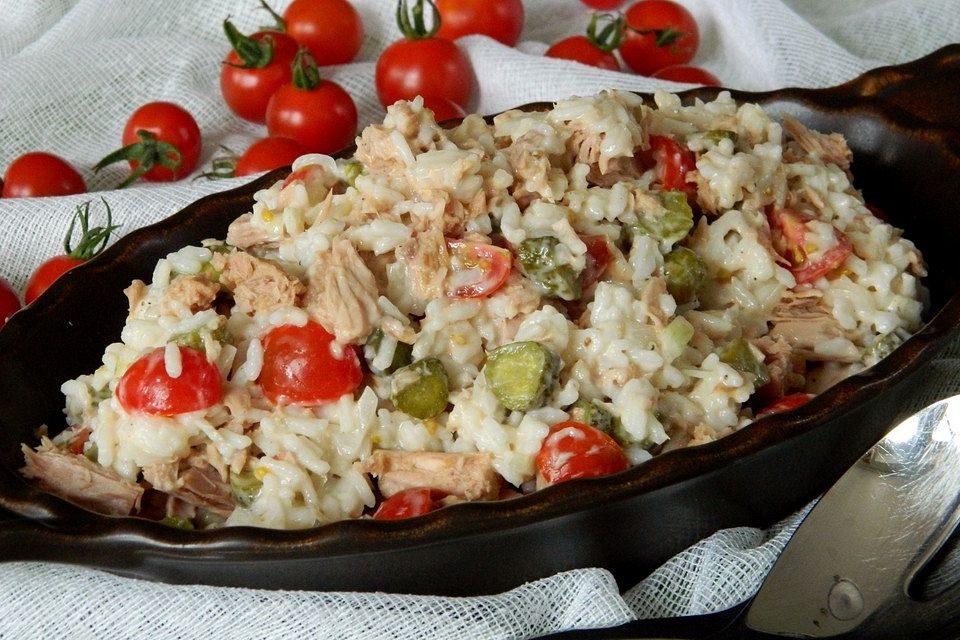 Thunfisch - Reis - Salat