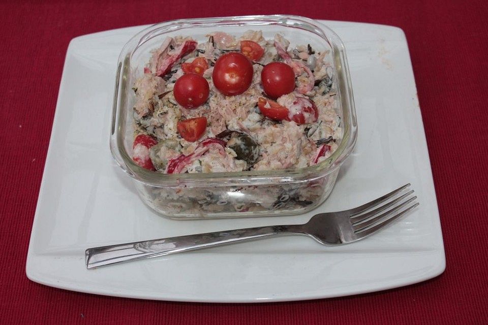 Thunfisch - Reis - Salat