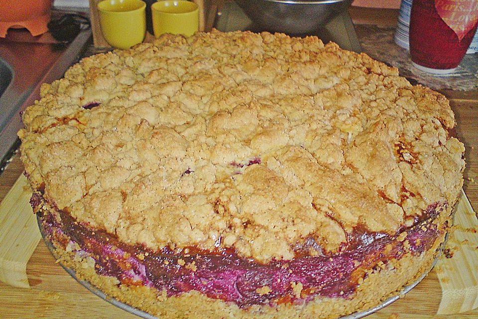 Kirschstreusel mit Quark