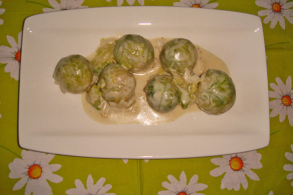 Gedünsteter Rosenkohl