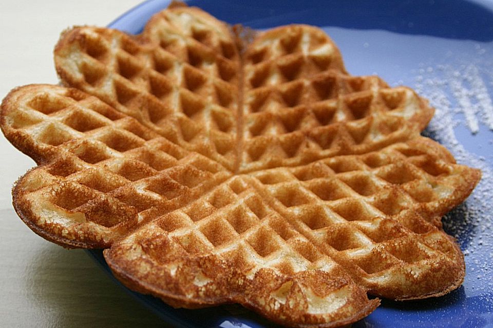 Waffeln ohne Ei